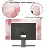Baocicco Fashion Pink Marble Waterproof Television Cover 58, 59, 60 Inch Full Body Covers for Television Screen Panel Case Computer Sleeve Compatible with PC, Desktop and TV LED LCD OLED view 3