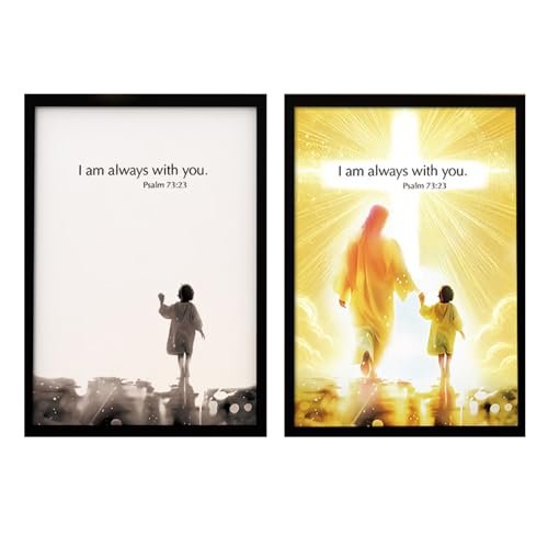 alievoke Jesus Night Light,4D LED Jesus Photo Frame Lamp, for Bedroom Living Room, Study Room Light Up Nights for Christian Wall Art Gifts (B,Small)