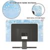 Baocicco Snowflake Screen TV Dust Cover 65 Inch Frozen Winter Holiday Merry Christmas Xmas Water Proof Weatherproof and Dust-Proof Television Cover for Screen 40 to 42 Inch TV LED LCD OLED view 3