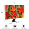 Baocicco Fall Maple Waterproof TV Display Screen Cover 70 Inch Wooden Autumn Season Anti-Static LCD-Silky HD Panel Dust Protective Sleeve Compatible with LCD LED PC, Desktop and Home TV view 2