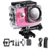 QANYEGN Action Camera, Water Proof Outdoor Sports Cam, Cycling Sports Mini DV Camcorder with High Definition Screen for Outdoor Activities and Travel (Pink) view 1