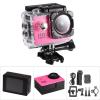 QANYEGN Action Camera, Water Proof Outdoor Sports Cam, Cycling Sports Mini DV Camcorder with High Definition Screen for Outdoor Activities and Travel (Pink) view 2