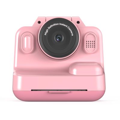 Childrens Instant Print Camera - Fun & Easy-to-Use Digital Camera for Kids, Instant Photo Printer, for Birthdays, Holidays, and Family Activities (Pink)