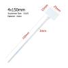 50Pcs 4 * 150Mm Nylon Cable Ties Tag Labels Plastic Loop Markers Self-Locking Zip-50Pcs Yellow view 3