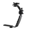 QANYEGN Hot Shoe Extension Bar Mount, Camera L Bracket, L Shape Camera Flash Bracket for Flashlight, DV Camcorder, 120 or 135 Film Camera view 1