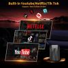 4-in-1 Wireless CarPlay & Android Auto Adapter, Compatible with N-etflix/YouTube/TIK Tok/Screen Mirror Link view 3