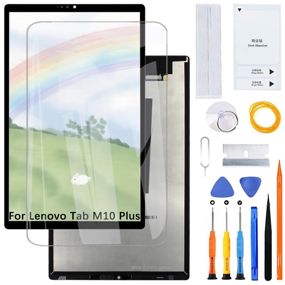 H&LYCYJ Display Screen for Lenovo Tab M10 Plus TB-X606 TB-X606F TB-X606X TB-X606V LCD Screen Replacement Assembly with Kit