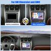 10inch Car Radio Stereo Android 14 for Chevy Silverado 2007-2013 Tahoe Equinox for GMC Sierra Yukon Denali w/Wireless CarPlay Android Auto 4G+64G Touch Screen Bluetooth FM GPS Navi WiFi Head Unit view 2