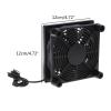 1pc 120mm 5V USB Powered Fan Cooling for Router Modem TV Box Router Cooling Case Fan view 4