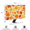 Baocicco Fall Maples Waterproof 65 Inch Anti-Static Dustproof LCD/LED/HD Harvest Holiday Thanksgiving Day Rustic Style Television Accessories for LED LCD OLED Screen 40 to 42 Inch TVs view 2
