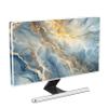 Baocicco Gold Blue Waterproof Screen TV Cover 50, 51, 52 Inch Modern Full Body Covers for Television Screen Panel Case TV Sleeve Compatible with Television LCD LED PC, Desktop and Home TV view 1