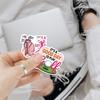 (10 Pcs) Pink Women Golf Stickers, Cute Pink Golf Cart & Girl Golfer Decals, Waterproof Vinyl for Laptop, Tumbler, Car, Gift for Women & Teen Girls (3 inches) view 2