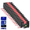 15PK Labels Tape Compatible with Tz TZe-435 and TZe-445 Printers White On Red Labels Ribbon for 6mm 9mm 12mm 18mm PT-1000 Label Makers view 1