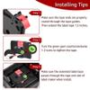 15PK Labels Tape Compatible with Tz TZe-435 and TZe-445 Printers White On Red Labels Ribbon for 6mm 9mm 12mm 18mm PT-1000 Label Makers view 2