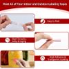 15PK Labels Tape Compatible with Tz TZe-435 and TZe-445 Printers White On Red Labels Ribbon for 6mm 9mm 12mm 18mm PT-1000 Label Makers view 3