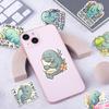 (10 Pcs) Funny Manatee Stickers for Water Bottle, Laptop, Journal, Cute Sea Cow Vinyl Decals for Ocean Animal Lovers, Florida Mermaid Gift for Women Men Couple on Beach Trip (3 inches) view 2