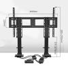 Adjustable TV Mount Bracket, Tv Lift Mechanism with Remote, Can Be Hidden in A Cabinet Tv Mounts, Dual Motor Lift Stroke 150cm/59.0inch, for 55" - 120" TVs Up to 100kg view 2