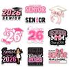 (10pcs) Senior 2026 Sticker Pack, High School Sticker for Graduating Students Waterproof, Graduation Class of 2026 Gift, College Student Decoration for Laptop Vehicles (3 inches) (Senior2, 6x6 inches) view 1