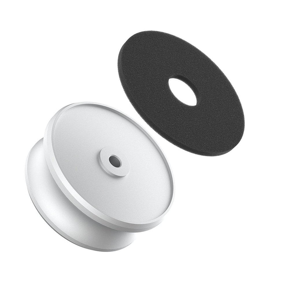 Gugxiom Record Weight Stabilizer, Aluminum Turntable Weight Clamps for Record Player, Fits Under The Dust Cover of Turntable (Silver)