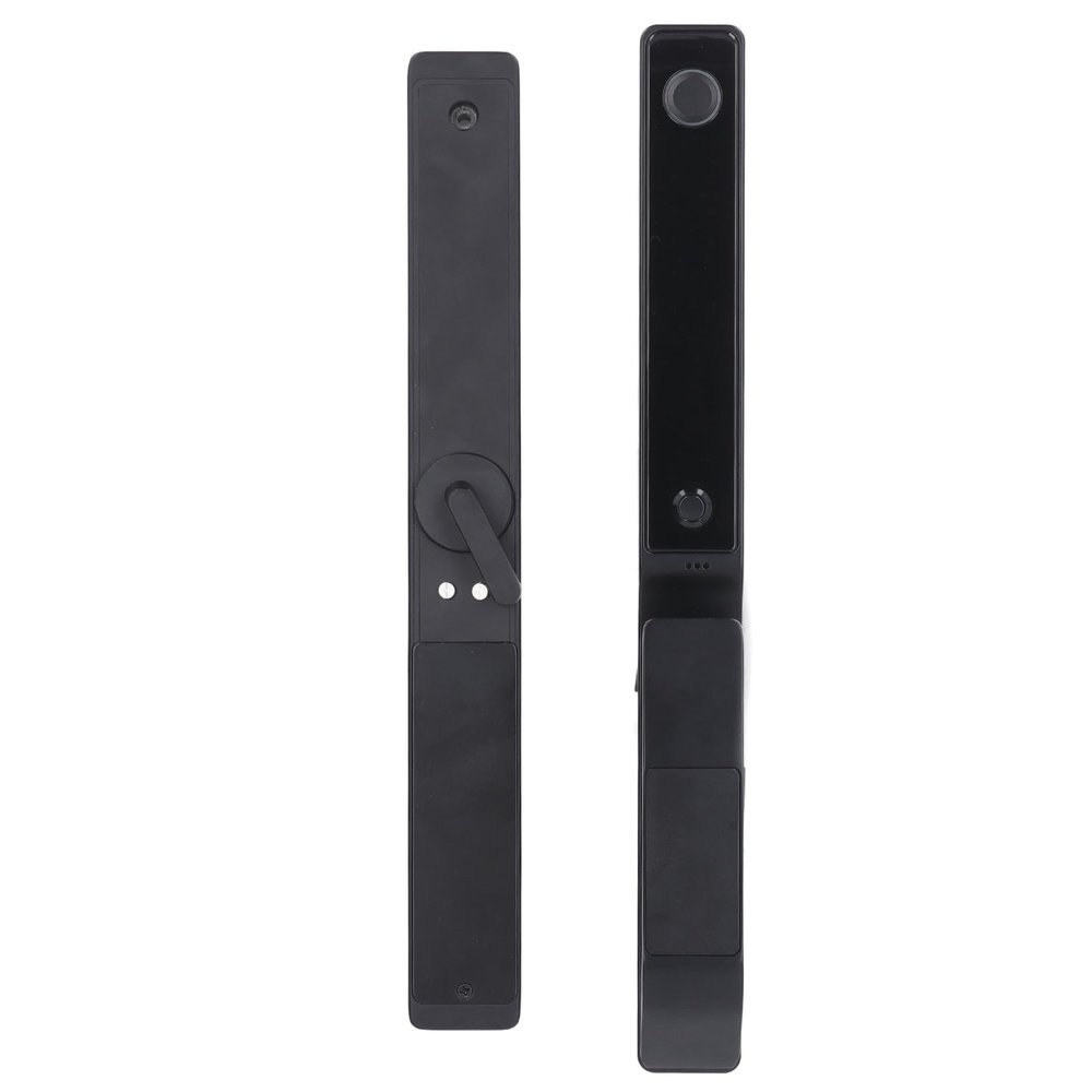 BLACKTK Slim Smart Lock 5 in 1 Fingerprint Card Password Application Control Key Unlock Aluminum Alloy Digital Keyboard Door Lock