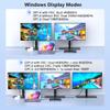 Laptop Docking Station 3 Monitors for Dell/HP/Lenovo/Mac, 15 in 1 USB C Docking Station Dual Monitor with M.2 NVMe SSD Slot, 4K@60Hz Triple Display Dock with HDMI/Displayport/PD/LAN/SD/TF/10Gbps USB view 4