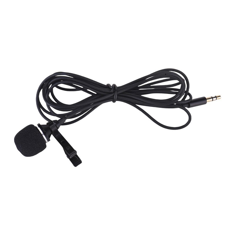 CHEOTIME Lavalier Lapel Microphone, Portable Omnidirectional Wearable Microphone Lapel Mic for Vlog Interview Streaming Lecture