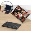 Bluetooth Keyboard Case for Fire HD 10 (13th/11th Gen, 2023/2021), Detachable Wireless Keyboard Cover with Stand, PU Leather Protective Case for Fire HD 10 Tablet 10.1 Inch, Flower Corgi view 3