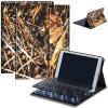 Bluetooth Keyboard Case for Fire HD 10 (13th/11th Gen, 2023/2021), Detachable Wireless Keyboard Cover with Stand, PU Leather Protective Case for Fire HD 10 Tablet 10.1 Inch, Camouflage Snake view 1