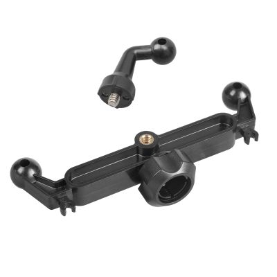 17mm Ball Head Splitter Adapters Converts 1 Female to 3 Male Mounts for Phone Tablet Camera Holders in Car Desktop Use Multiple Device Mounting Adapters for Smartphones