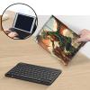 Bluetooth Keyboard Case for Fire HD 10 (13th/11th Gen, 2023/2021), Detachable Wireless Keyboard Cover with Stand, PU Leather Protective Case for Fire HD 10 Tablet 10.1 Inch, Green Fierce Dragon view 3
