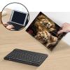 Bluetooth Keyboard Case for Fire HD 10 (13th/11th Gen, 2023/2021), Detachable Wireless Keyboard Cover with Stand, PU Leather Protective Case for Fire HD 10 Tablet 10.1 Inch, Lion Love view 3