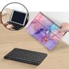 Bluetooth Keyboard Case for Fire HD 10 (13th/11th Gen, 2023/2021), Detachable Wireless Keyboard Cover with Stand, PU Leather Protective Case for Fire HD 10 Tablet 10.1 Inch, Pink Marble 2 view 3