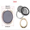 2Pcs Speaker Grill Mesh, 2inch 66mm Car Speaker Cover Audio Speaker Guard Woofer Circle Metal Grille Subwoofer Protector view 2