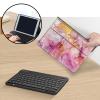 Bluetooth Keyboard Case for Fire HD 10 (13th/11th Gen, 2023/2021), Detachable Wireless Keyboard Cover with Stand, PU Leather Protective Case for Fire HD 10 Tablet 10.1 Inch, Pink Gold Marble view 3