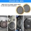 2Pcs Speaker Grill Mesh, 6.5inch 184mm Car Speaker Cover Audio Speaker Guard Woofer Circle Metal Grille Subwoofer Protector view 4