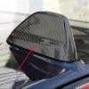 ANUNFRRE Car Accessories Fit for Dodge RAM 1500 2019-2025 ABS Exterior Shark Fin Shape Roof Antenna Cover Trim 1PC SetMatte Carbon Fibre view 2
