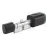 Asixxsix Smart Keyless Lock Cylinder, Fingerprint Entry Lock with Key Cards and Keys for Tuya App 100 Fingerprints Storage view 4