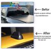 ANUNFRRE Car Accessories Fit for Dodge RAM 1500 2019-2025 ABS Exterior Shark Fin Shape Roof Antenna Cover Trim 1PC SetCarbon Fibre view 4