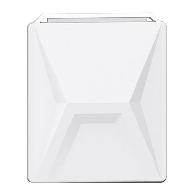 ASHATA Satellite Dish Protective Case, Silicone Cover Shockproof Anti Drop Rainproof for Outdoor Activities Travel, Heat Dissipation (White)