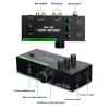 Sanpyl MM MC Phono Preamp, Turntable Preamplifier, Supports 3.5mm Headphone Output 5 Pin XLR Input Output 3 Band Equalization Low Noise (US Plug) view 2
