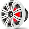 KICKER 6.5" Marine Speakers (2 Pairs) OEM Replacement Coaxial Speakers for Boat with White and Charcoal Grilles, LED Lights, LED Speaker Rings and Remote Control 45KM654L(2)+50KLSR65(2)+41KMLC view 3