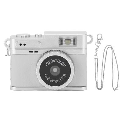 GOWENIC Mini Keychain Camera, 1080P FHD Mini Retro Digital Camera, Tiny Portable Small Cameras Vintage Compact Micro Cameras, Pocket Video Recorder for School Travel (B)