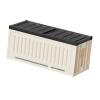 Ioensy Cable Management Box Wire Organizer Large Capacity Power Strip Protector Box Power Strip Holder for TV Wires Home USB Hub view 1