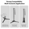 Jectse Vlog Tripod Stand, Stable Support, 3/8 Inch Screw, Ball Control, Quick Folding Design, Compact Tripod Compatible with Monopod DSLR Camera PTZ Stabilizer view 3