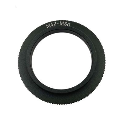 1PC M42 to M38 M42 M48 M50 Adapter Ring for T2 M42 X 0.75 DSLR Camera Astronomical Telescope Eyepiece Lens Photography(1PC M42 to M38)