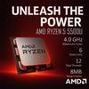 HP 2025 Latest Laptop for Work & Home, AMD Ryzen 5 5500U Powerful Processor (Outperforms i7-1165G7), 15.6" FHD LED Display, 16GB RAM, 512GB SSD, Ethernet RJ-45, Wi-Fi 6, Windows 11 Pro, WOWPC USB view 3