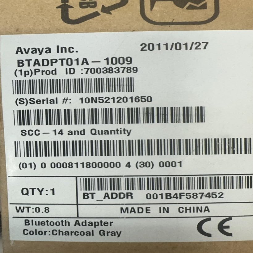 PowerHOOD Wireless Connection Adapter Compatible with Avaya BTADPT01A-1009 for Avaya 9600 Series IP Phones  One-X Deskphone Edition