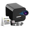 Asani Plug-in Mini Surveillance Camera - Nanny & Pet Cam - NO Audio Recording - Records Video ONLY - Home & Office Security with Micro SD Card Slot, Motion Detection, 1080P Full HD Video view 1
