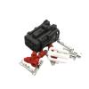 1 Set 6 Pin Car Male Female Wiring Harness Connector MG640337-5 MG610335-5(Red,1 Set) view 1