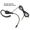 Call Center Headset, Ear Hook Single Sided 3.5mm Customer Service Headphone with Microphone Call Center Wired Headset for Mobile Phones view 2
